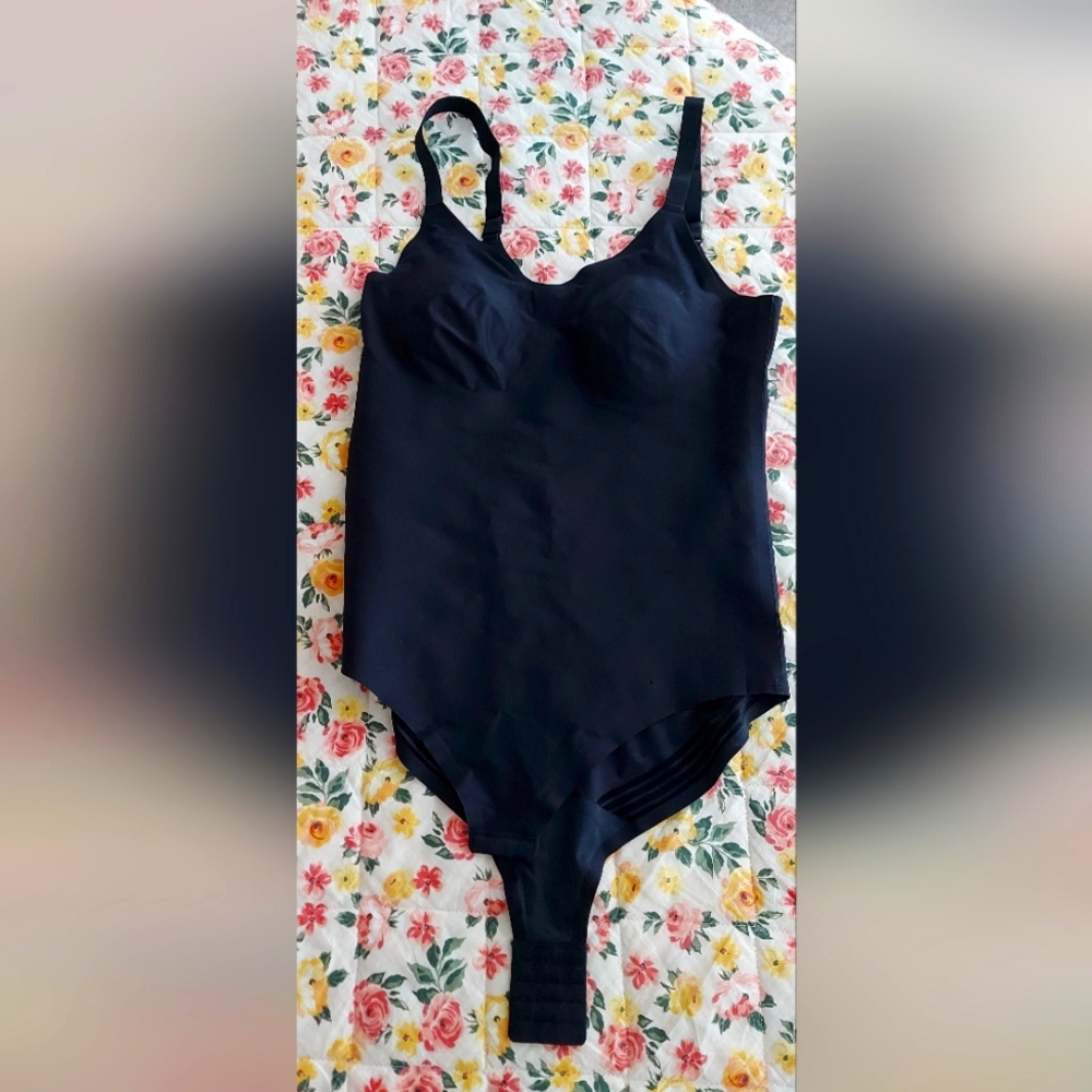 Knix Black Shapewear Bodysuit